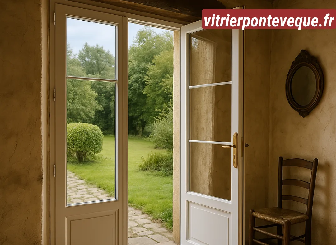 Installation de fenêtre en PVC Pont-Évêque