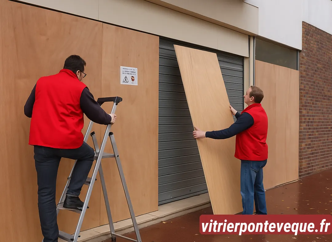 Mise en sécurité fermeture provisoire Pont-Évêque